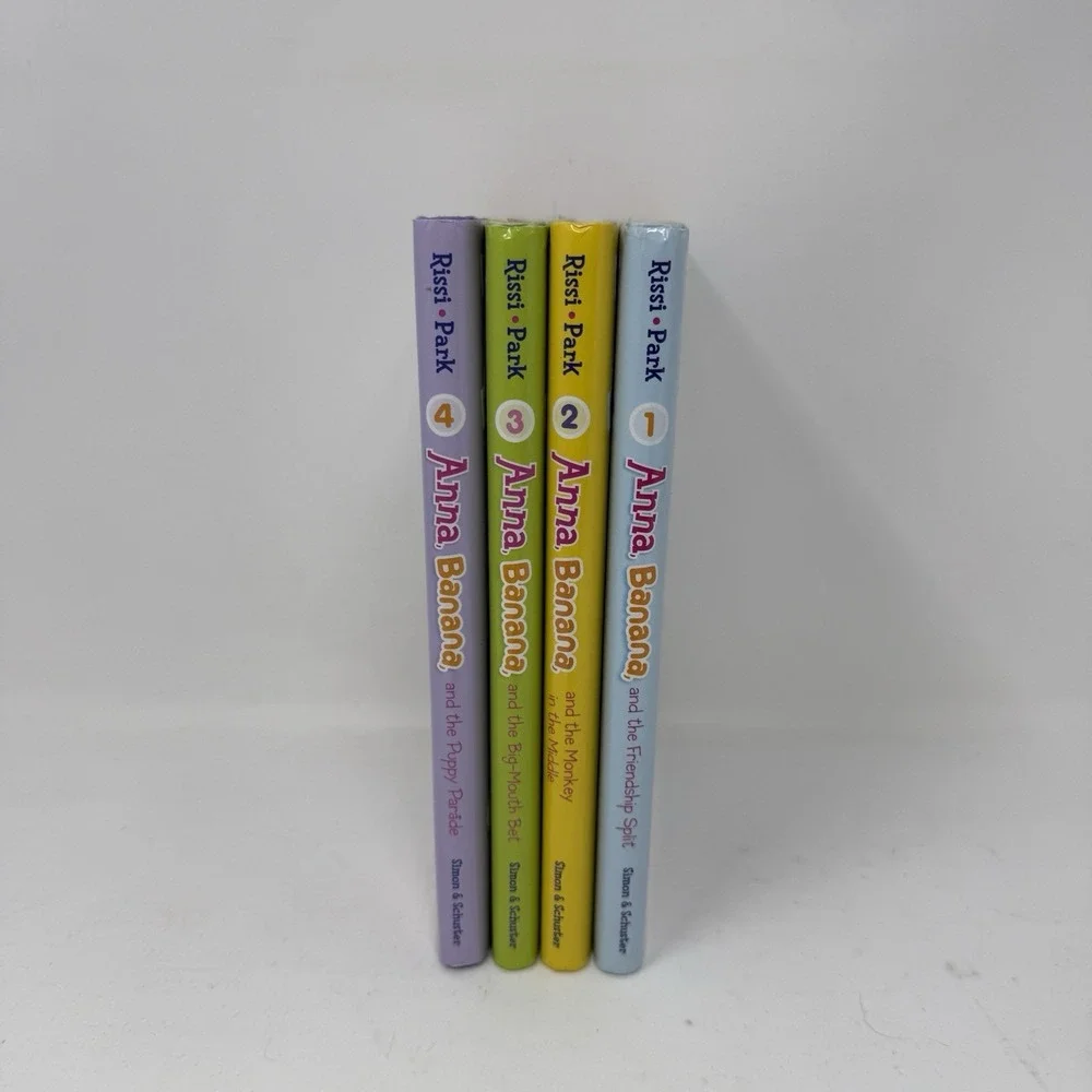 Anna, Banana Series Books 1-4   Books in‎ Hardcover